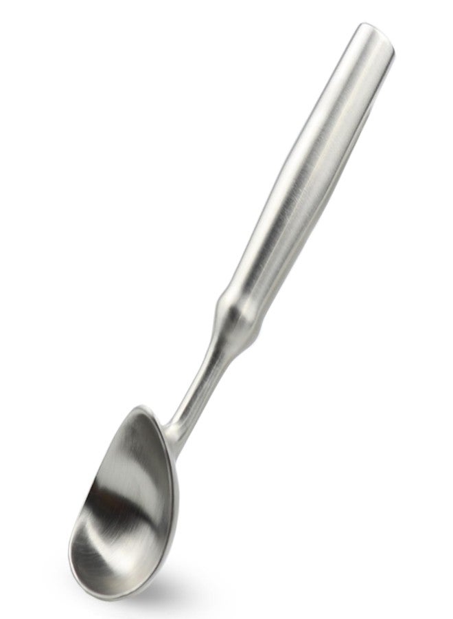 Ceoyiler Stainless Steel Ice Cream Scoop, Heavy Duty, Ergonomically Designed Handle for Comfort, Ice Cream Scoop for Gelato, Sorbet, Fruit, Dishwasher Safe, Silver, 1 Count - Image 1